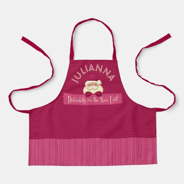 Tablier Filles roses définitivement sur la liste Nice (Recto)