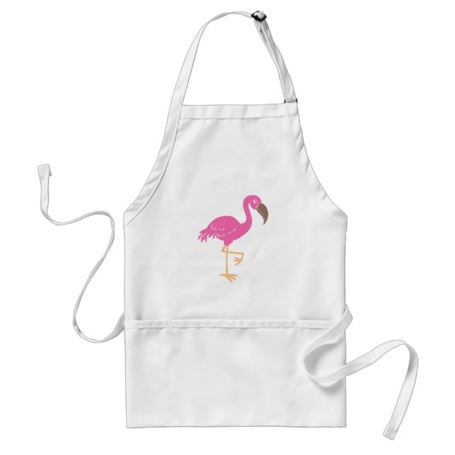 Tablier Flamant rose (Devant)