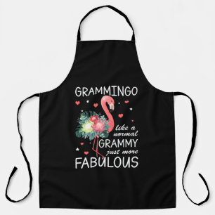 Tablier Flamant rose Comme Un Grammy Normal Juste Plus Fab