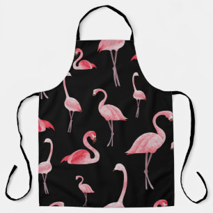 Tablier Flamant rose : Conception Vintage sans couture
