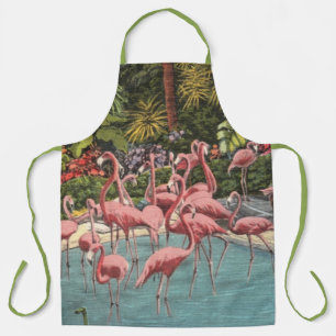 Tablier Flamants élégants