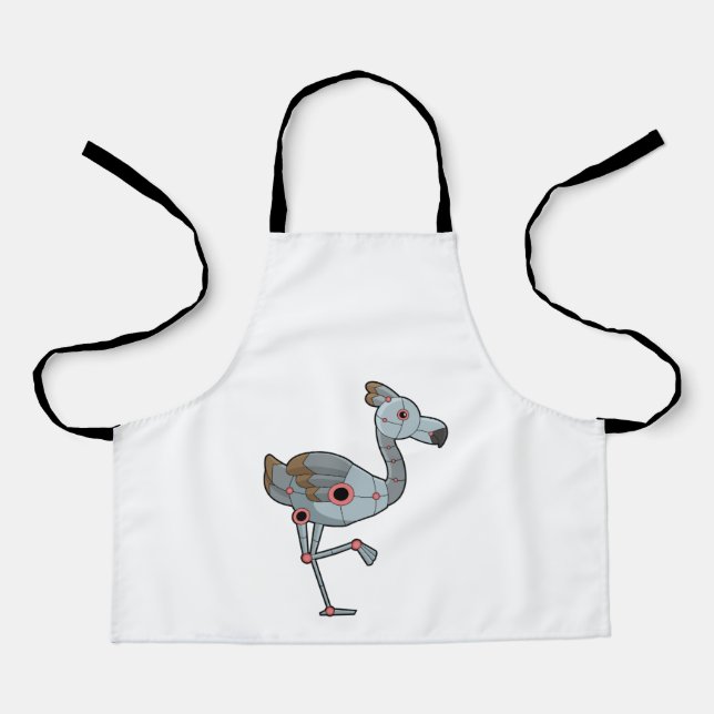 Tablier Flamingo as Robot (Recto)