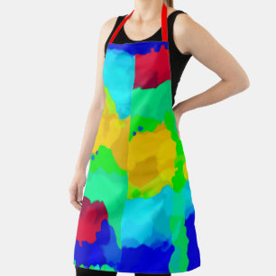 Tablier Flèche d'encre colorée Couleur Abstrait lumineux