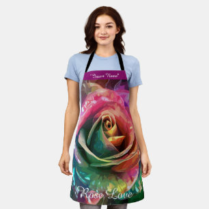 Tablier Fleur céleste : Rose Alien