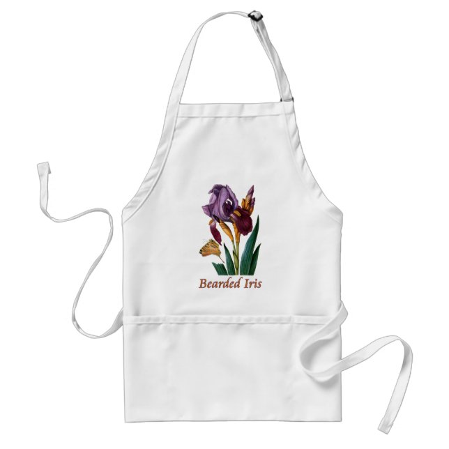 Tablier Fleur d'Iris (Devant)