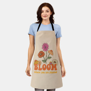 Tablier Fleur Où vous êtes planté