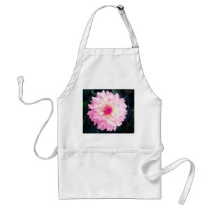 Tablier Fleur rose