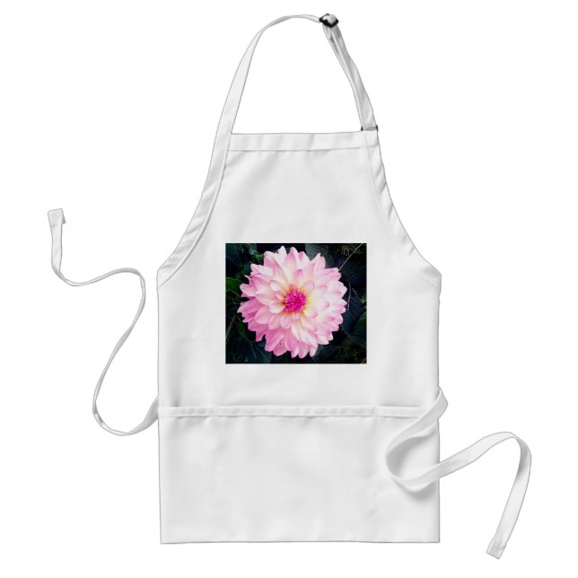 Tablier Fleur rose (Devant)