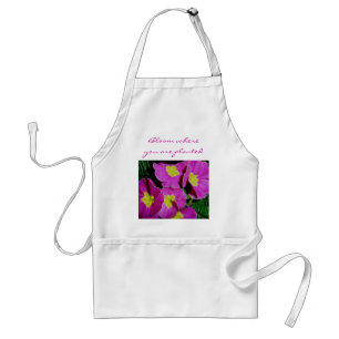 Tablier Fleur rose Primrose où vous êtes planté Apron