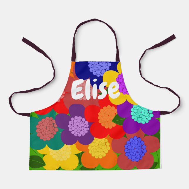 Tablier Fleurs (Recto)