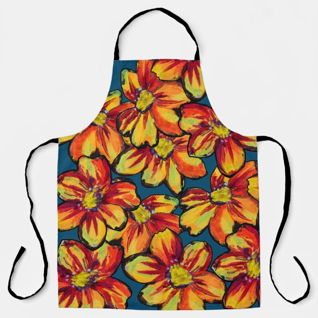 Tablier Fleurs (Recto)