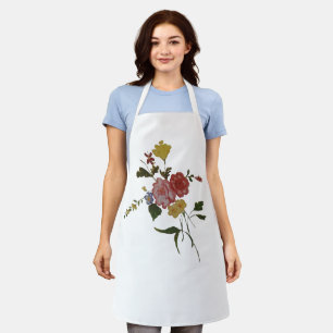 Tablier Fleurs Artistiques Japonaises Fleur