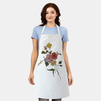Tablier Fleurs Artistiques Japonaises Fleur