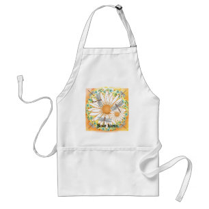 Tablier Fleurs de marguerite blanche