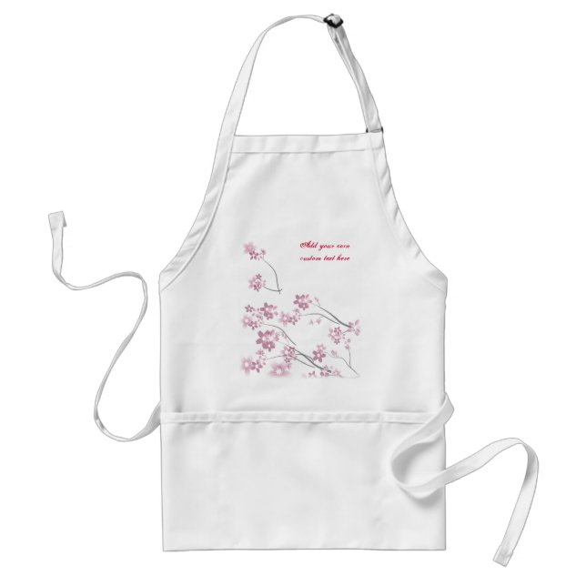 Tablier Fleurs de Sakura (Devant)