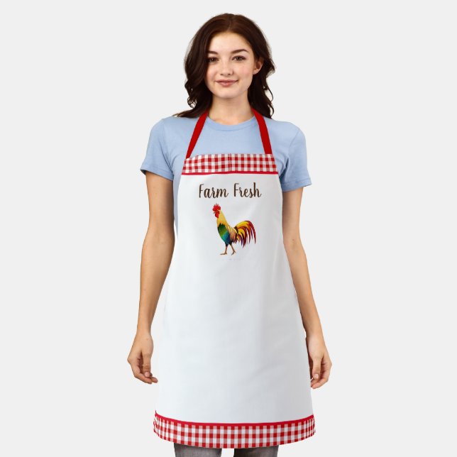 Tablier Fleurs de soleil fraîches du marché d'Apron (Porté)