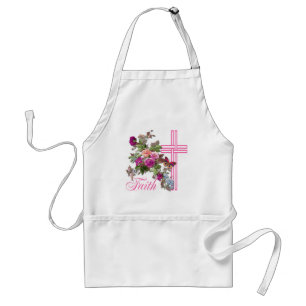 TABLIER FLEURS ET FOI