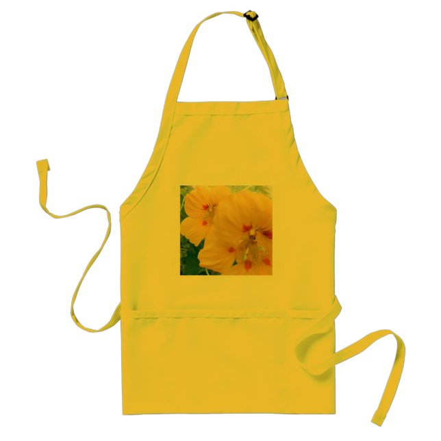 Tablier Fleurs jaunes (Devant)