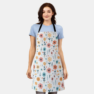 Tablier Fleurs mignonnes Motif Floral