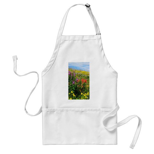Tablier Fleurs sauvages des Rocheuses (Devant)