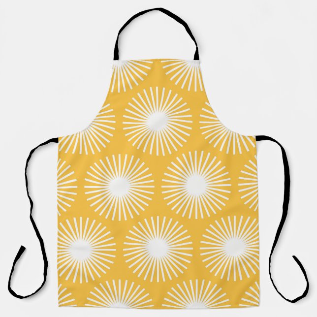 Tablier Fleurs simples : design sans couture scandinave. (Recto)