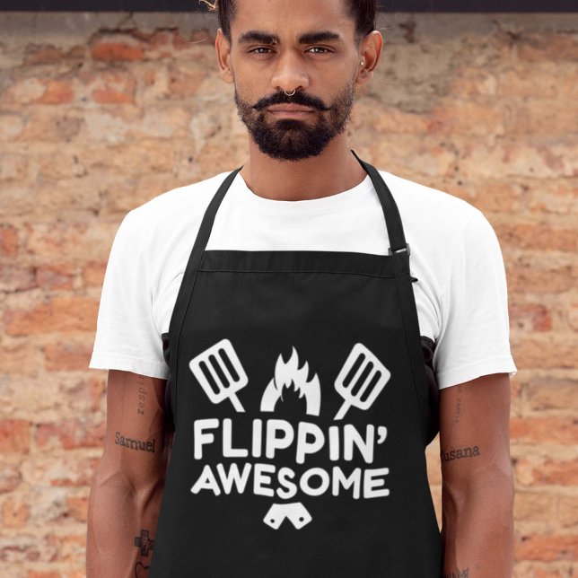 Tablier Flippin’ Awesome (Créateur téléchargé)