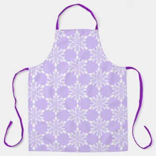 Tablier Flocon de neige blanc