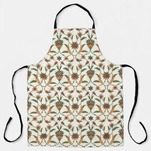 Tablier Floral Ethnique : Ornement Élégant Et Sans Couture