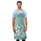 Floral moderne marguerite bleu girly élégant éléga