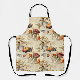Tablier Floral Thanksgiving Motif Vintage (7)
