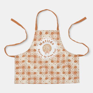 Tablier Floral vintage enfants faire la fête d'anniversair