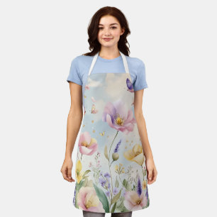 Tablier Flore lunaire et conception de vêtements de nature
