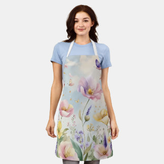 Tablier Flore lunaire et conception de vêtements de nature