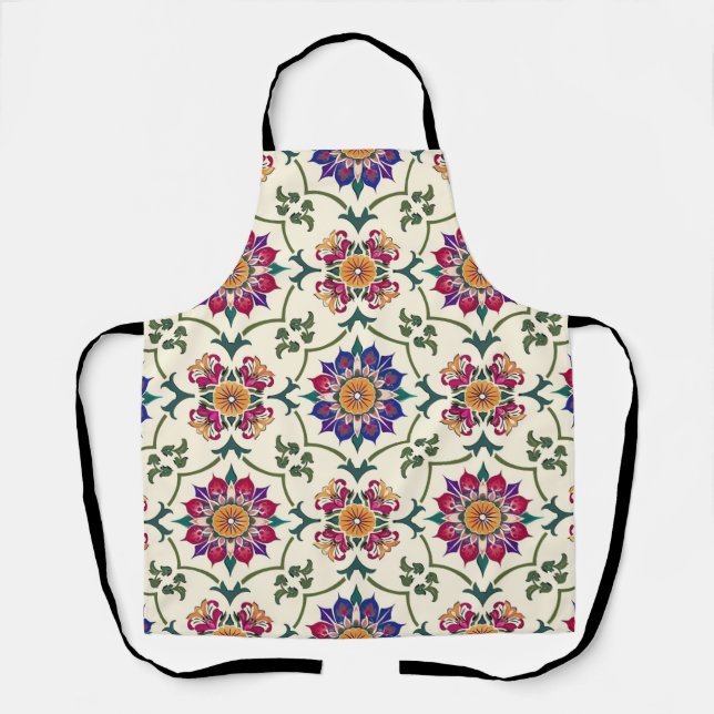 Tablier Flore saoudienne (Recto)