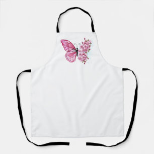 Tablier Flower Butterfly