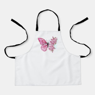 Tablier Flower Butterfly