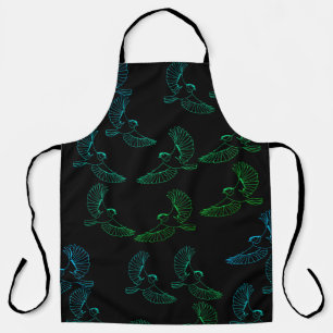 Tablier Flying birds, couleur arrière - plan personnalisée