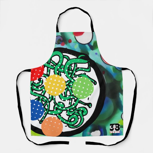 Tablier Folie du bouc de viande (Recto)