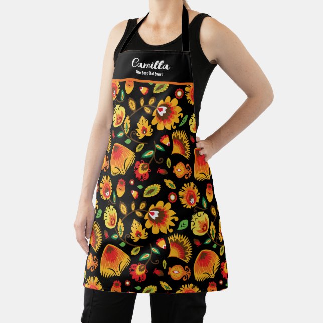 Tablier Folklore d'automne personnalisable (Insitu)