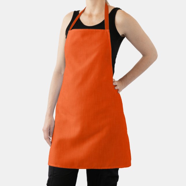 Tablier Fond orange texturé calme et simple (Insitu)