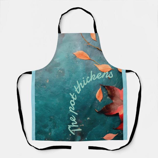 Tablier Foodie kitchen Apron by Sommer Hamilton (Recto)