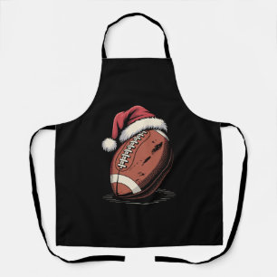 Tablier Football américain Santa Hat Sports Noël