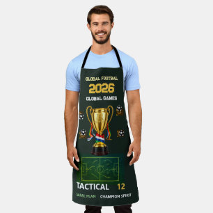 Tablier Football Mondial : Tactique 12 Papa des Jeux Mondi