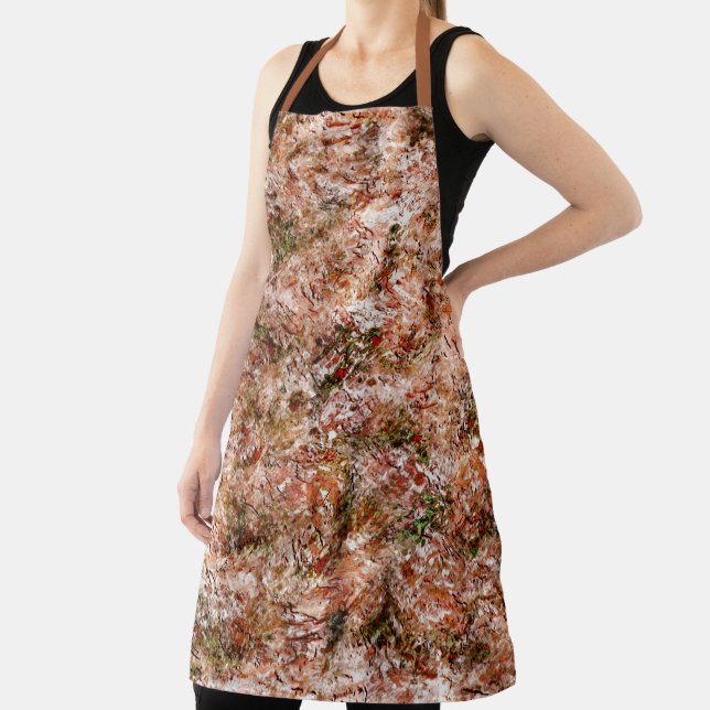 Tablier Forêt d'Acer sous terre de coton ou de roche (Insitu)