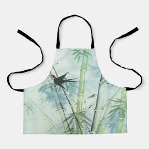 Tablier Forêt de bambou - vert