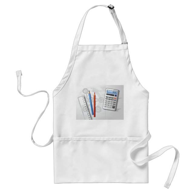 Tablier Fournitures de bureau de dessin technique (Devant)