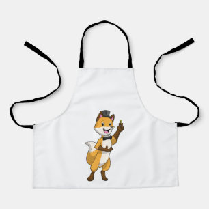 Tablier Fox en Groom avec anneau Mariage