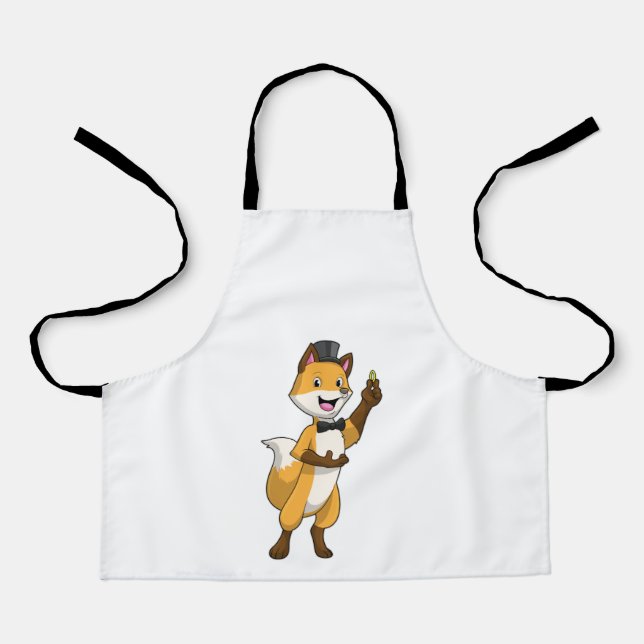 Tablier Fox en Groom avec anneau Mariage (Recto)