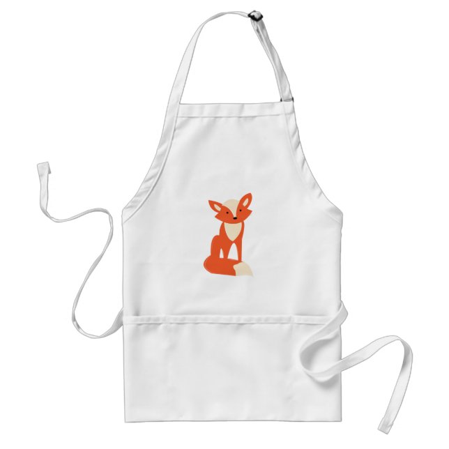 Tablier Fox rouge (Devant)