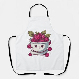 TABLIER FRAMBOISE MIGNONNE